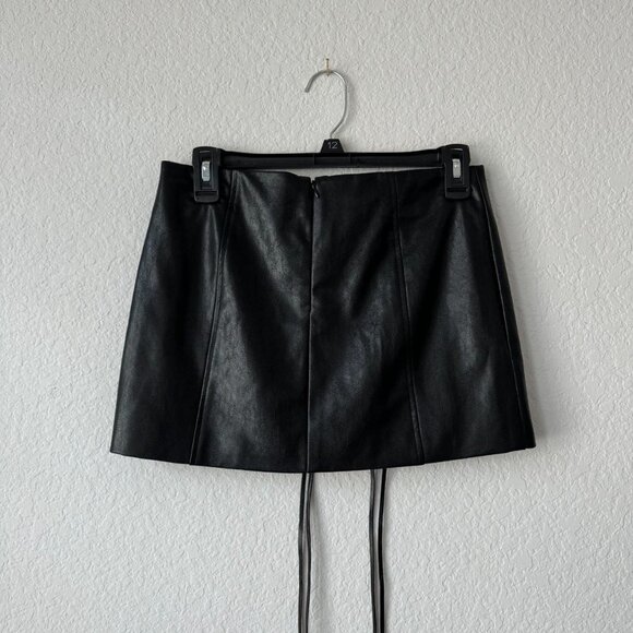 Jagger & Stone black leather micro mini skirt🖤💥 - Picture 8 of 8
